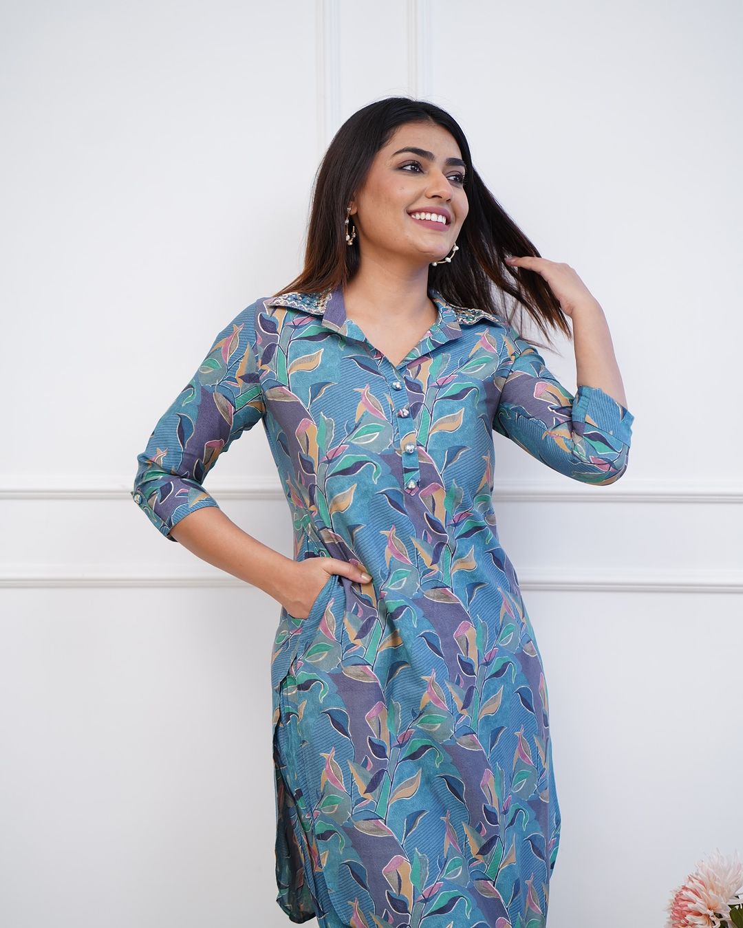 Afghani Kurti Pant set