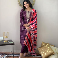 Dupatta Pant Set