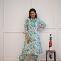 Afghani Kurti Pant set