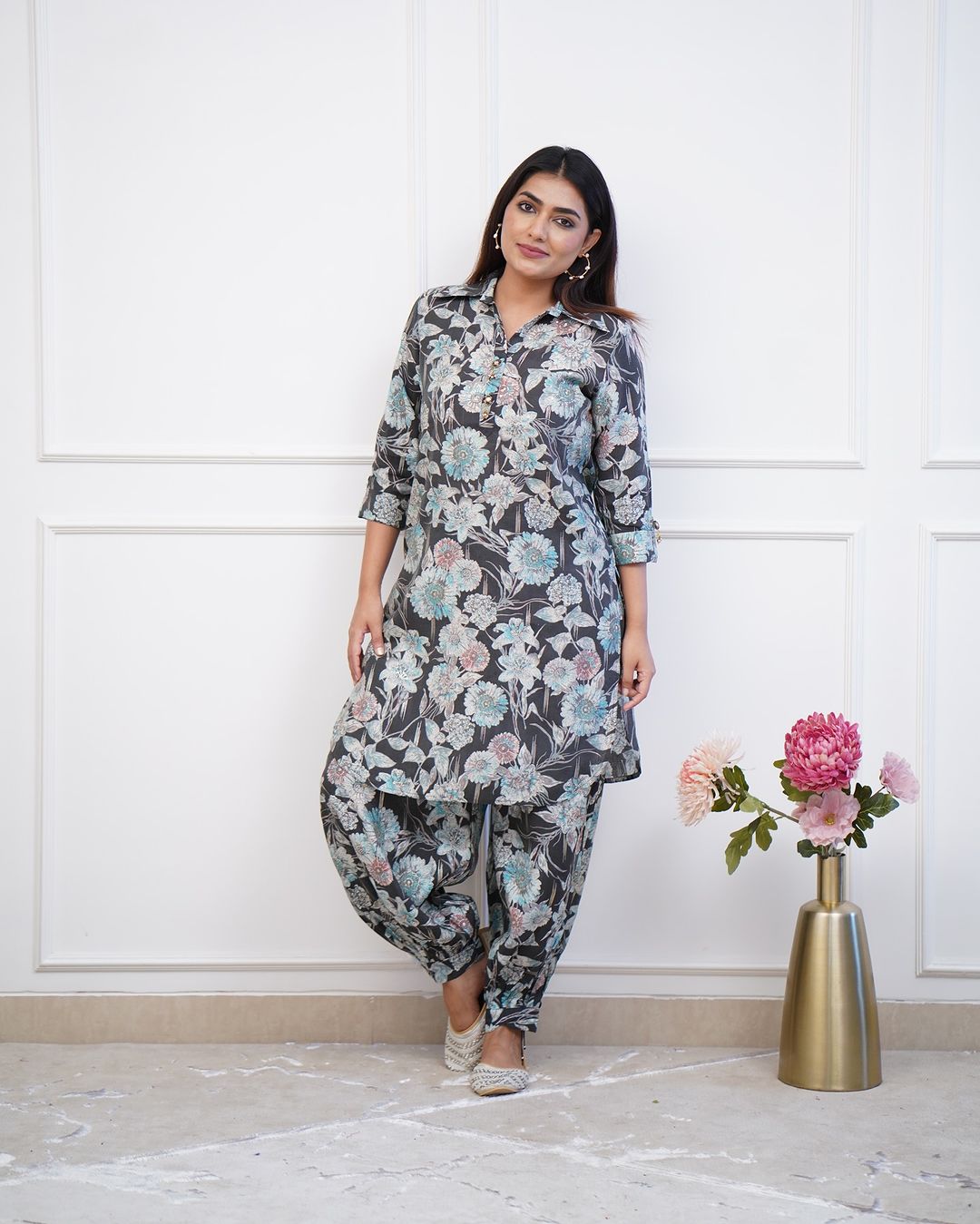 Afghani Kurti Pant set