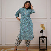 Afghani Kurti Pant set