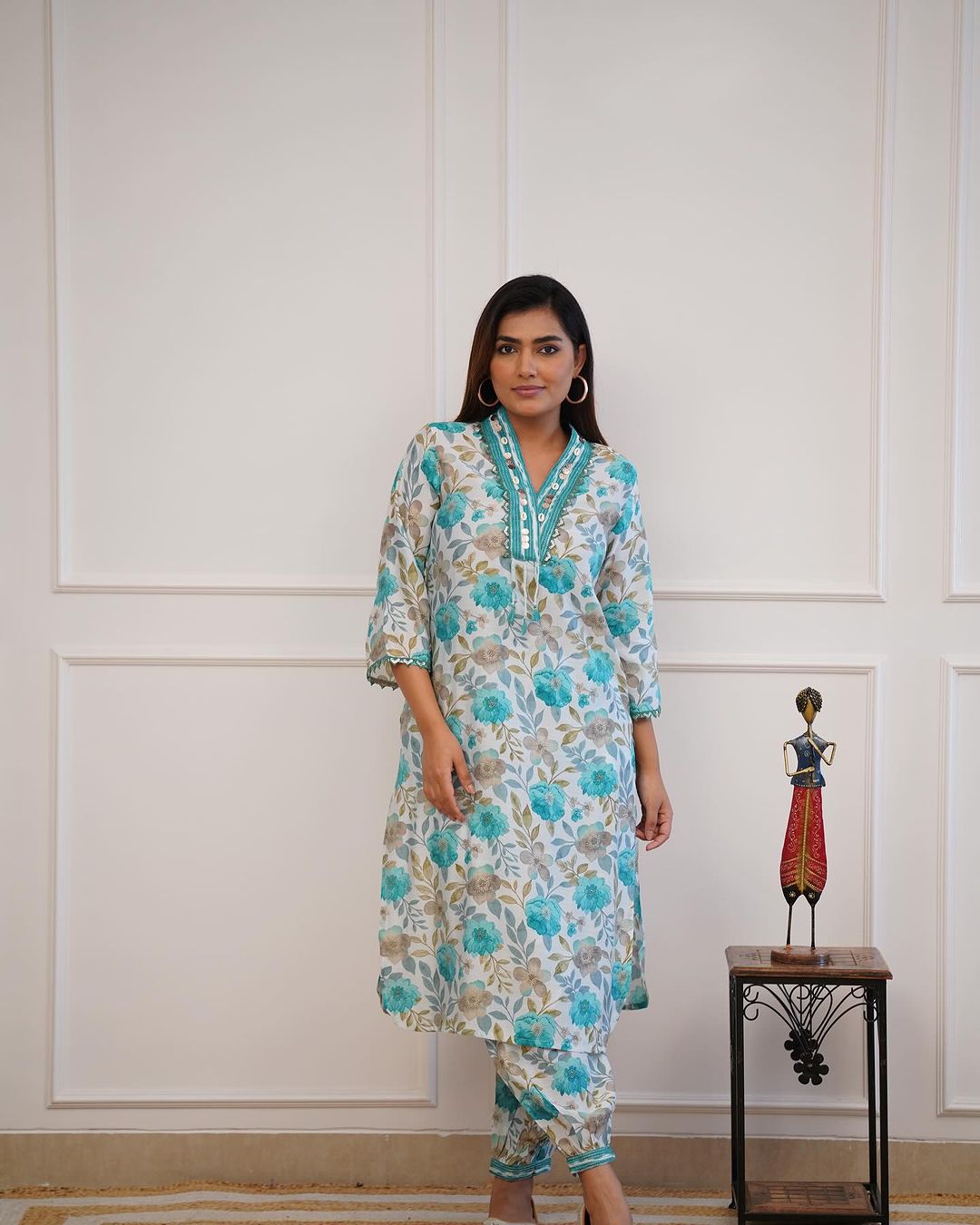 Afghani Kurti Pant set