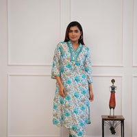 Afghani Kurti Pant set