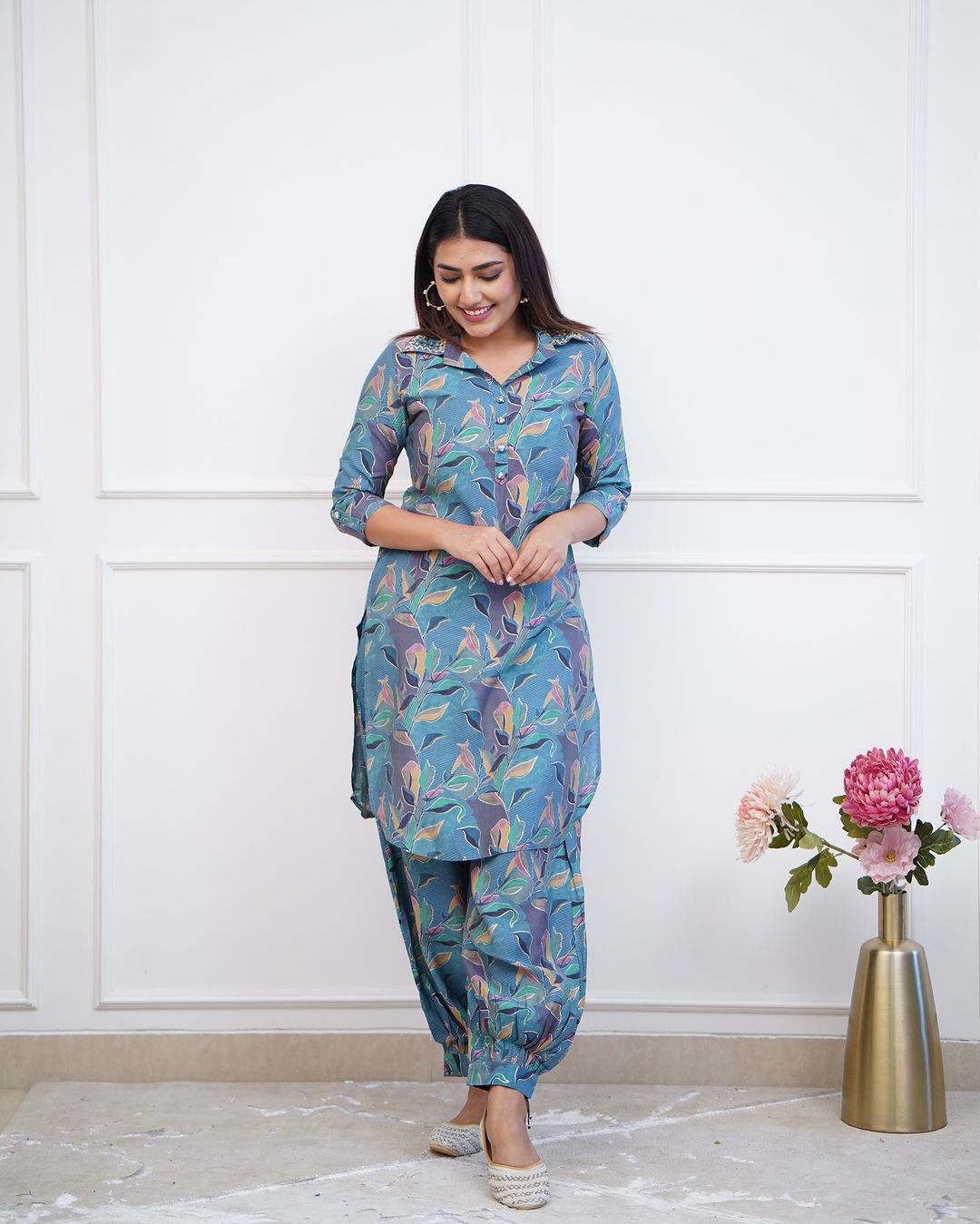 Afghani Kurti Pant set