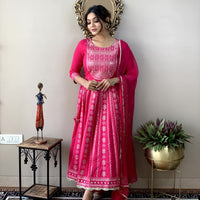 Anarkali Duppata Suit