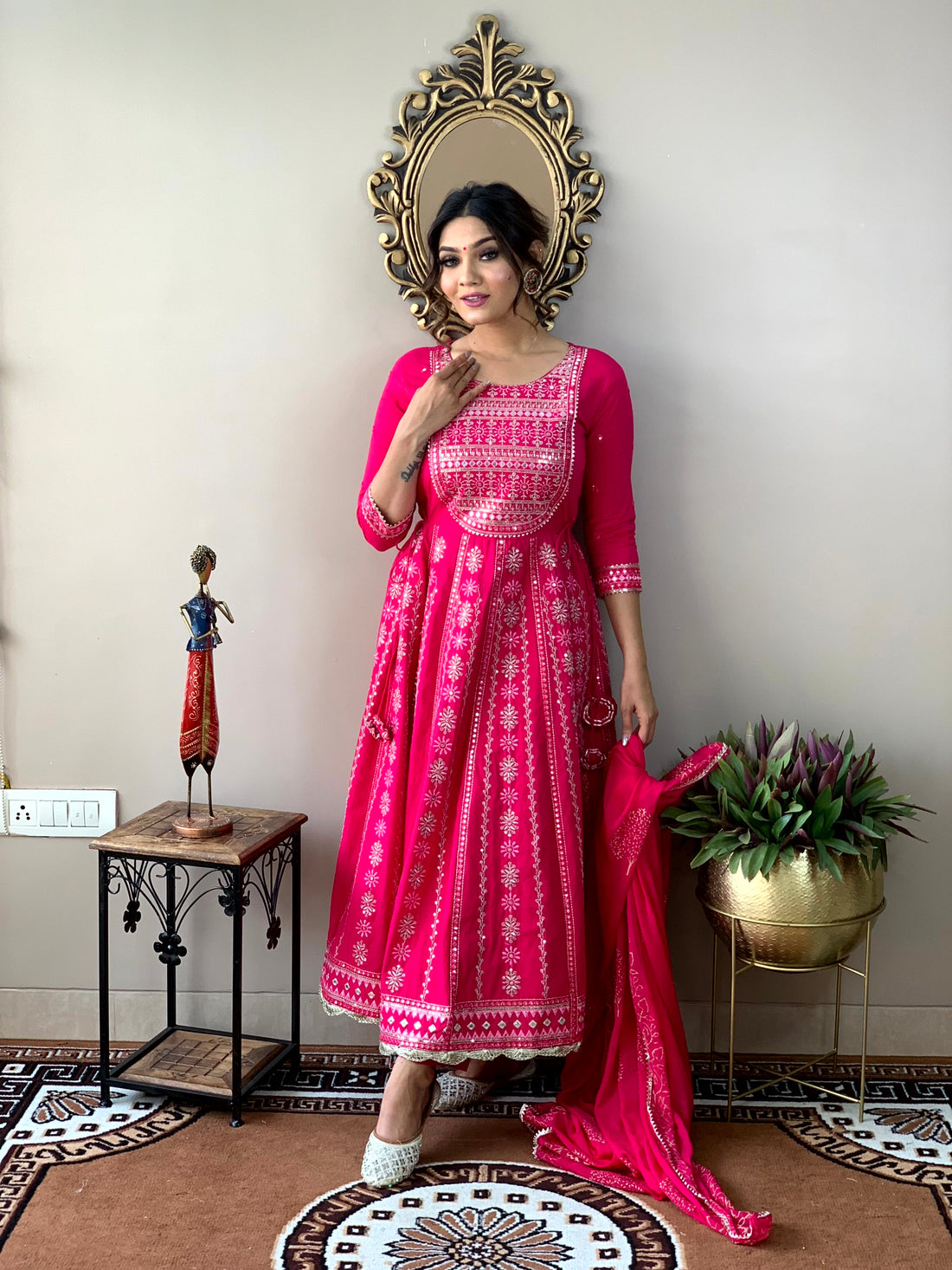 Anarkali Duppata Suit