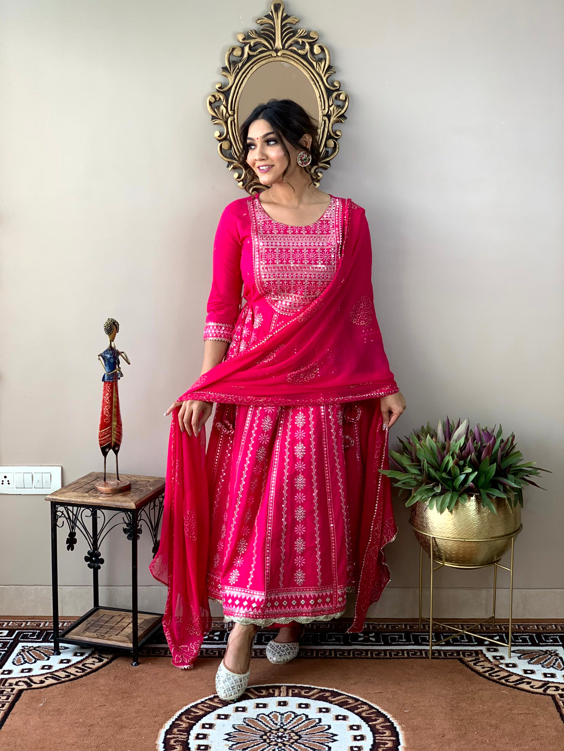 Anarkali Duppata Suit