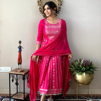 Anarkali Duppata Suit