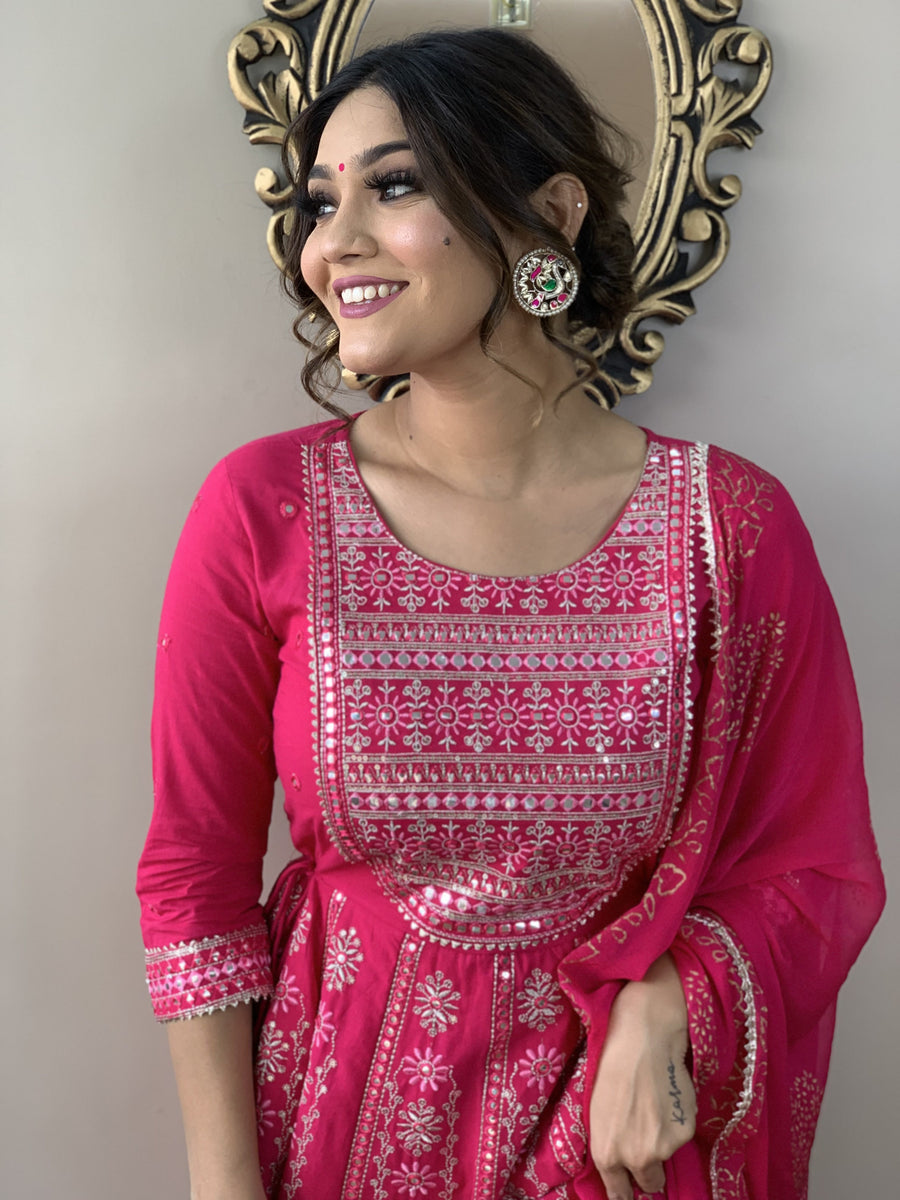 Anarkali Duppata Suit