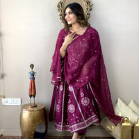 Anarkali Duppata Suit