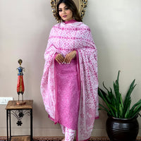 Dupatta Pant Set