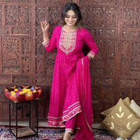 Anarkali Duppata Suit