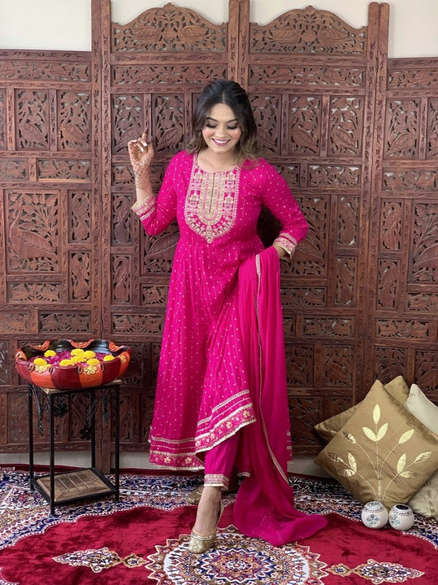 Anarkali Duppata Suit