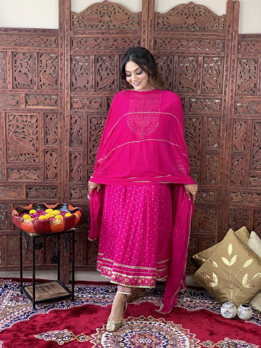 Anarkali Duppata Suit