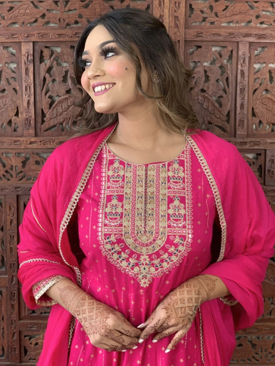 Anarkali Duppata Suit