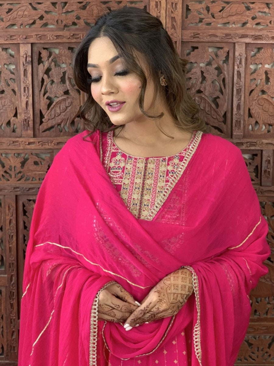 Anarkali Duppata Suit